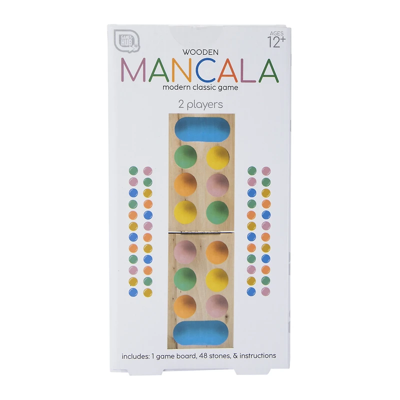 wooden mancala modern classic game