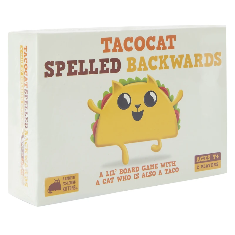 Tacocat Spelled Backwards Board Game
