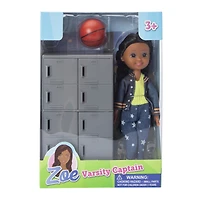 zoe varsity captain doll
