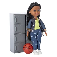 zoe varsity captain doll
