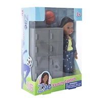 zoe varsity captain doll