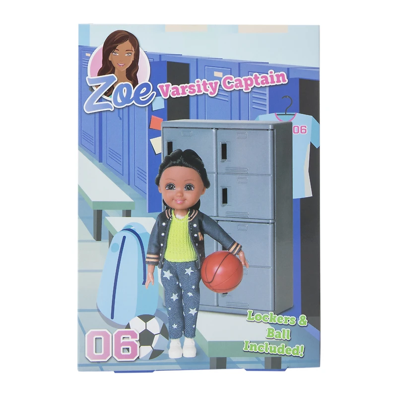 zoe varsity captain doll