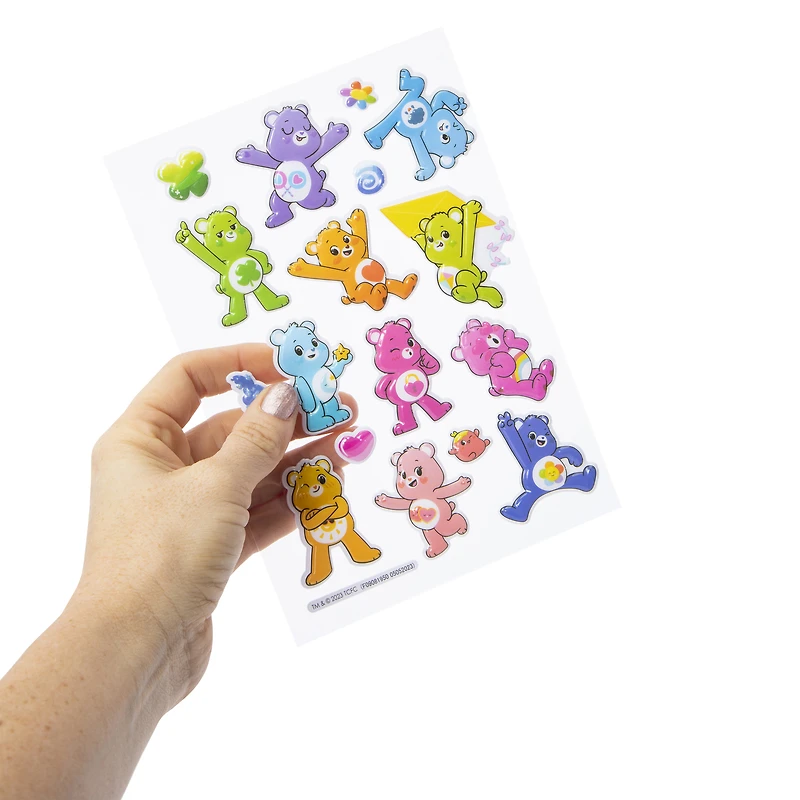 care bears™ puffy stickers 17-count