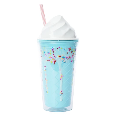 Ice Cream Drink Tumbler 16oz