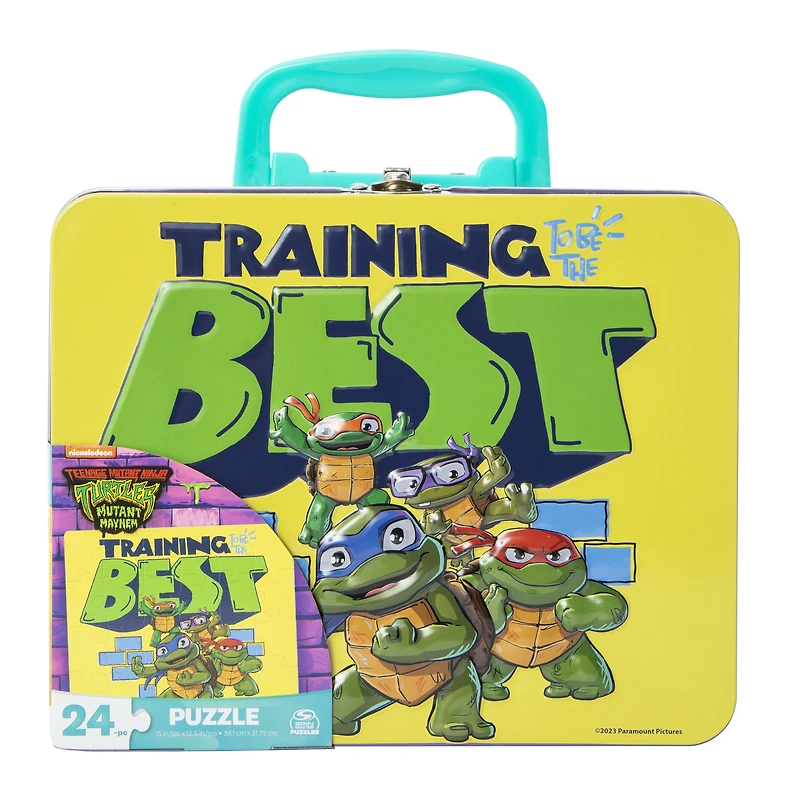 teenage mutant ninja turtles™ lunchbox with 24-piece puzzle