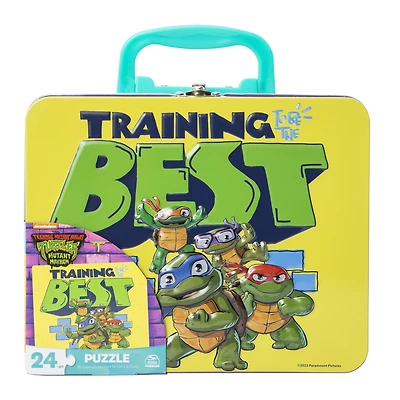 teenage mutant ninja turtles™ lunchbox with 24-piece puzzle