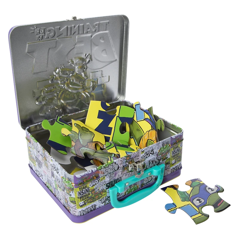 teenage mutant ninja turtles™ lunchbox with 24-piece puzzle