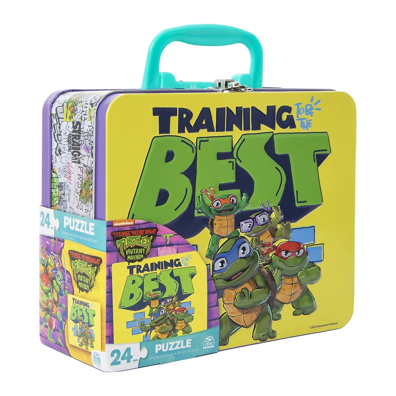 teenage mutant ninja turtles™ lunchbox with 24-piece puzzle