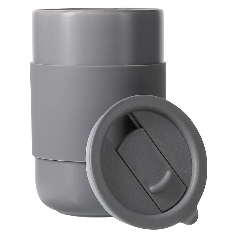 ceramic travel mug with lid 14oz