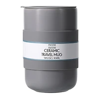 ceramic travel mug with lid 14oz