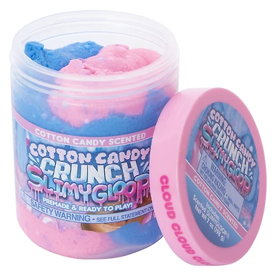 slimygloop® rainbow layer cake scented premade slime 8oz