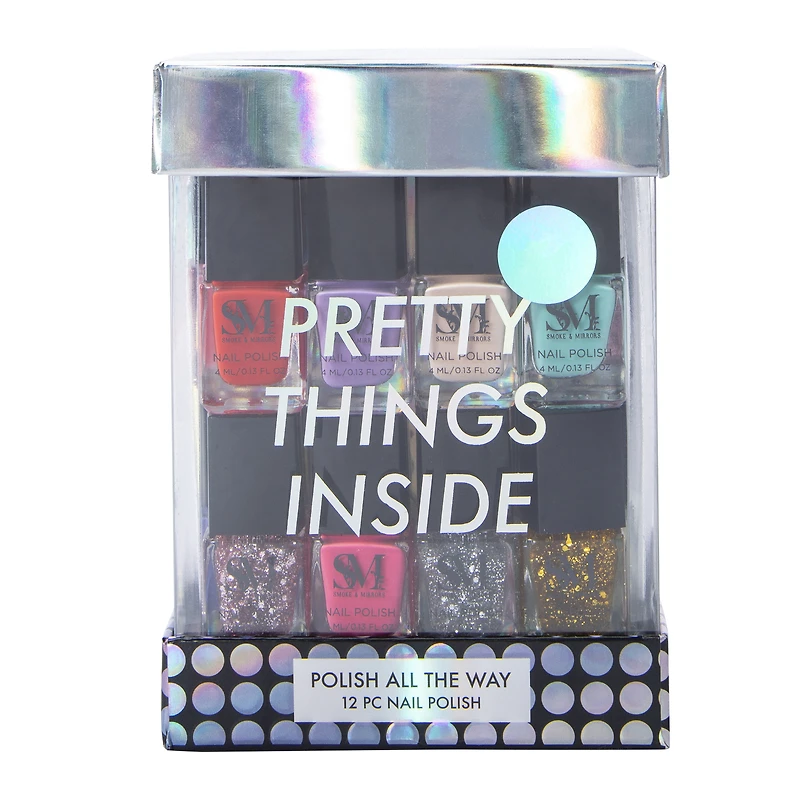 smoke & mirrors polish all the way nail polish set 12-count