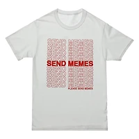'send memes' graphic tee