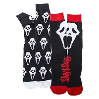 mens ghost face® crew socks 2-pack