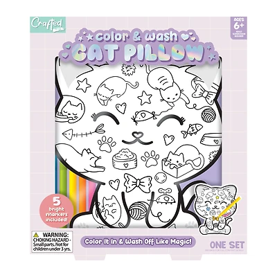 Color & Wash Animal Pillow