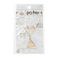 Harry Potter™ Deathly Hallows Earrings & Necklace Set