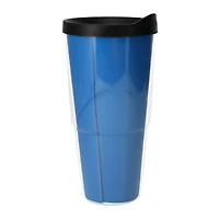 travel tumbler with slider lid