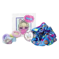 give yourself a doll-ightful makeover with this l.o.l. surprise! accessories blind bag ball. mystery accessories await you inside!