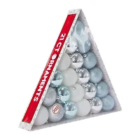 christmas ball ornament set 21-count