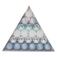 christmas ball ornament set 21-count