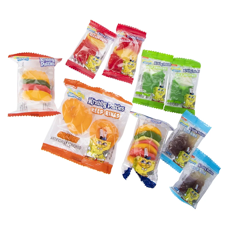 spongebob squarepants krabby patties™ gummy candy combo meal 4.4oz