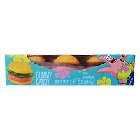 spongebob squarepants™ krabby patty gummy candy sliders 3-count