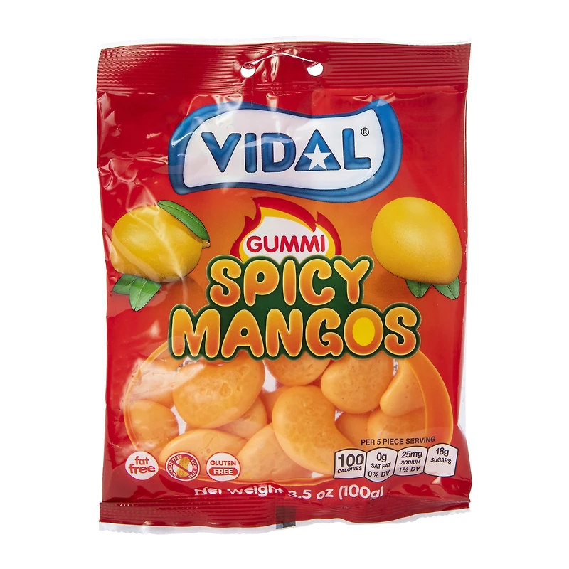 vidal® spicy mangos gummies 3.5oz