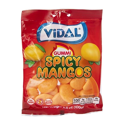 vidal® spicy mangos gummies 3.5oz