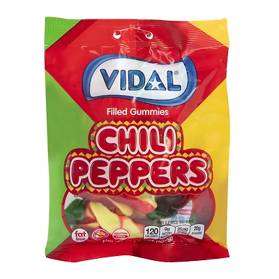 vidal® chili peppers filled gummies 3.5oz
