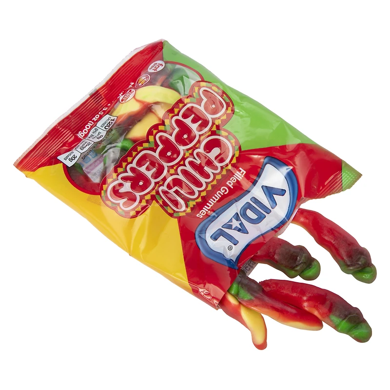 vidal® chili peppers filled gummies 3.5oz