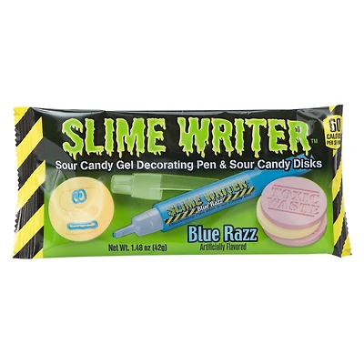 slime writer™ decorating pen with sour candy gel & disks 1.48oz