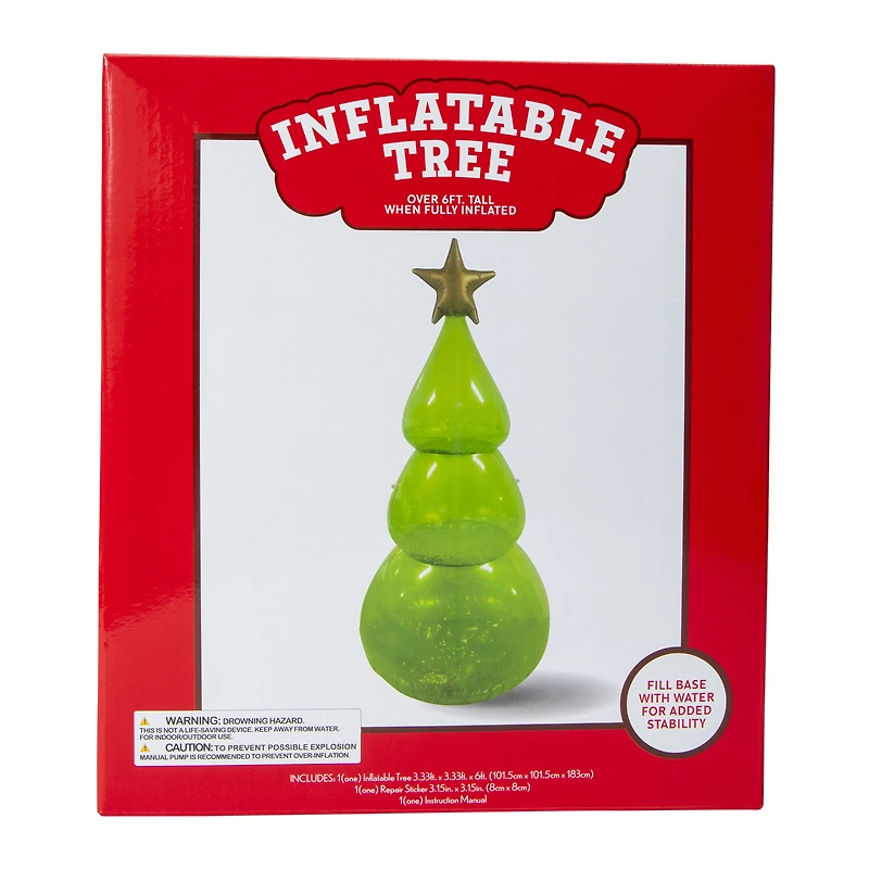 inflatable christmas tree 6ft