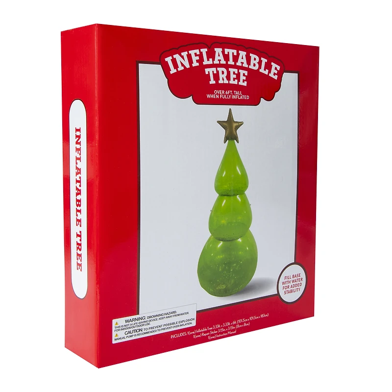 inflatable christmas tree 6ft