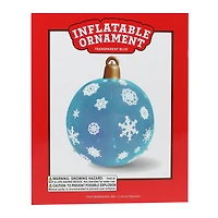 big inflatable christmas ornament 48in