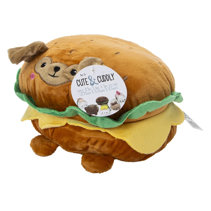 animal foodie plush