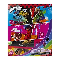 miraculous: tales of ladybug & cat noir™ puzzles 3-count