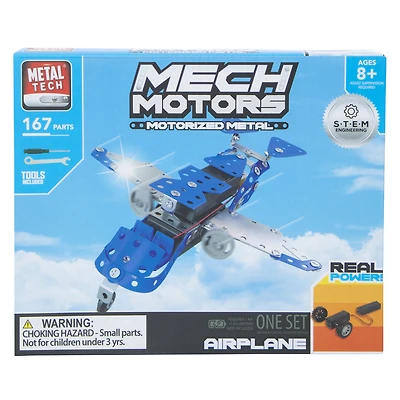 Mech Motors Motorized Metal Vehicle Construction Kit