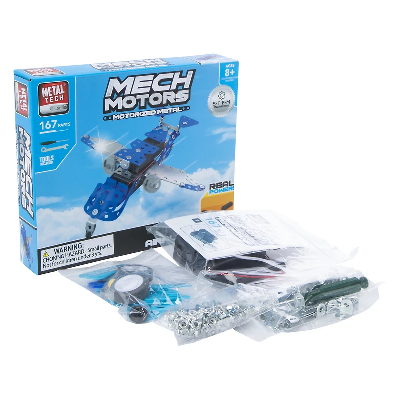 Mech Motors Motorized Metal Vehicle Construction Kit