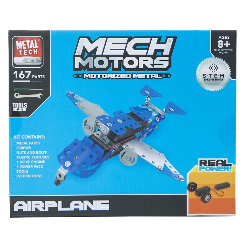Mech Motors Motorized Metal Vehicle Construction Kit