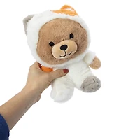 hooded costume teddy bear 9in