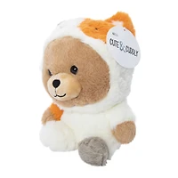 hooded costume teddy bear 9in