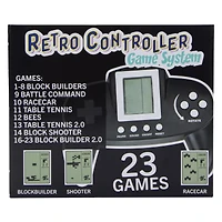 retro controller game system with 23 games