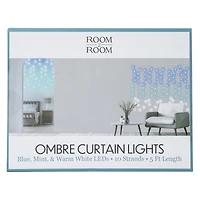 LED curtain lights 10 strands