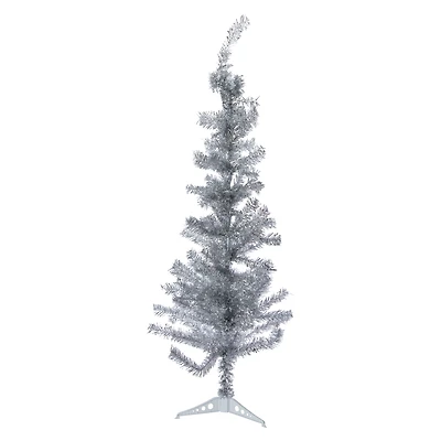 4ft silver christmas tree