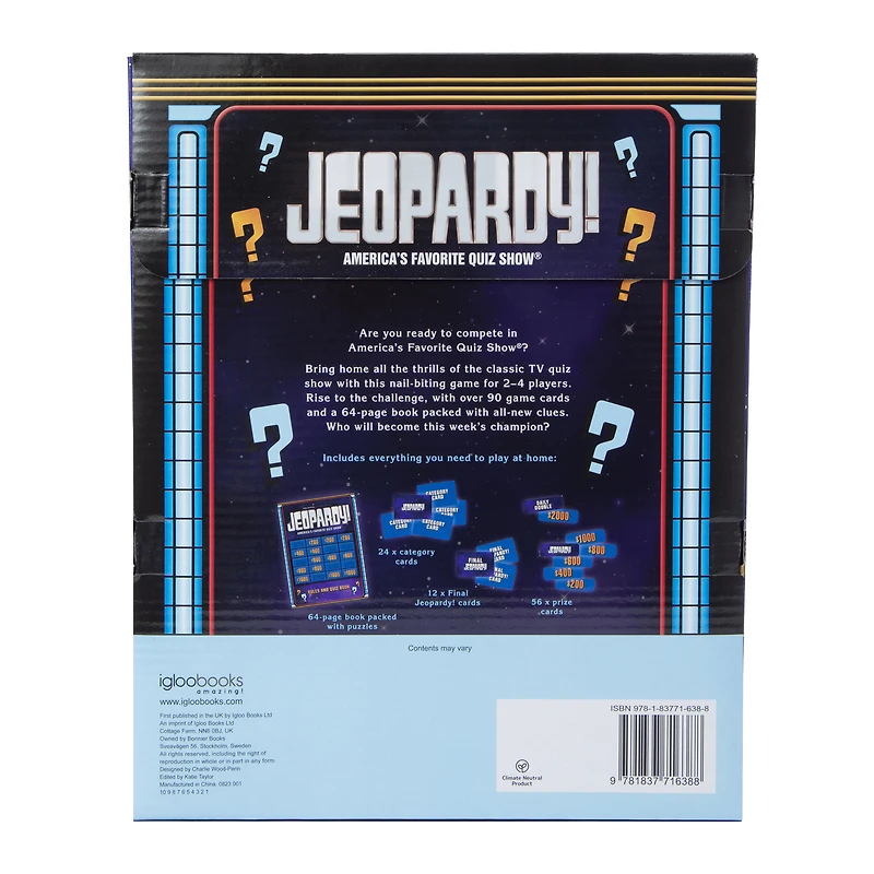 jeopardy!® at-home game