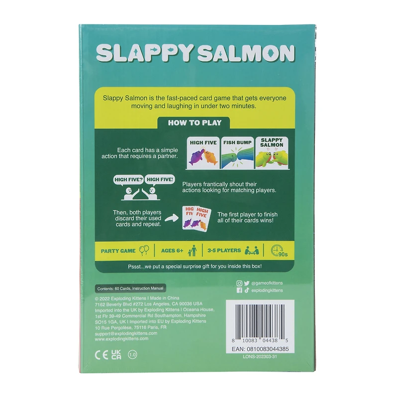 Slappy Salmon™ Card Game