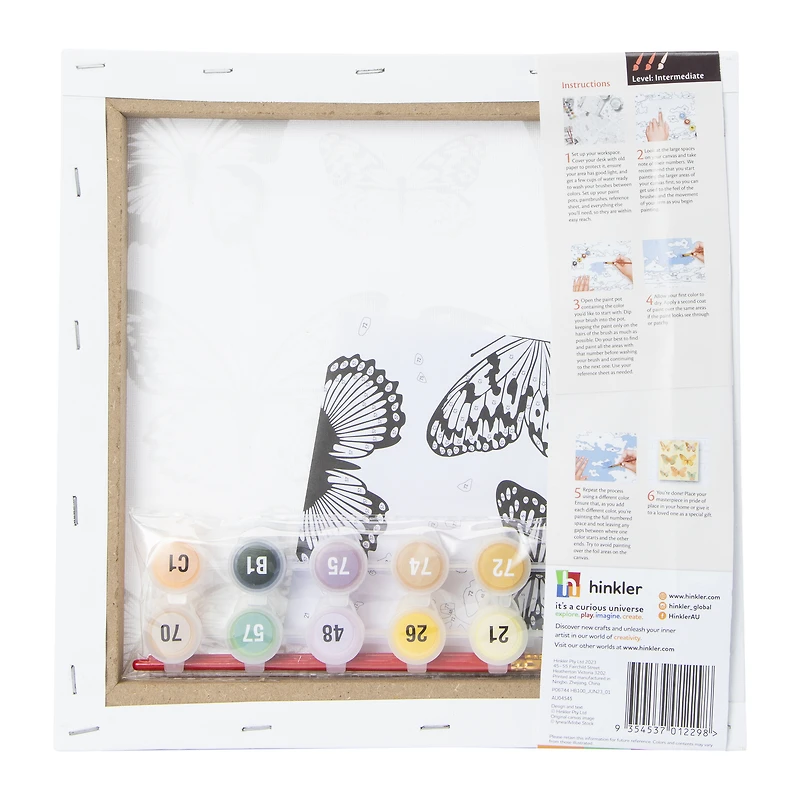 artmaker™ paint by numbers foil reflections set