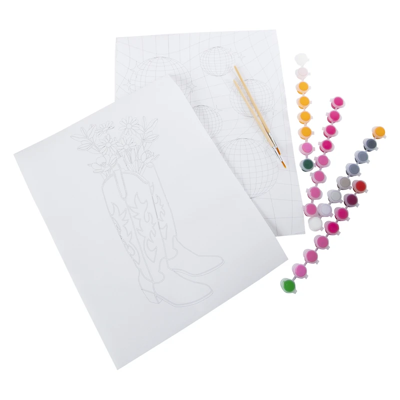 let’s paint together art kit