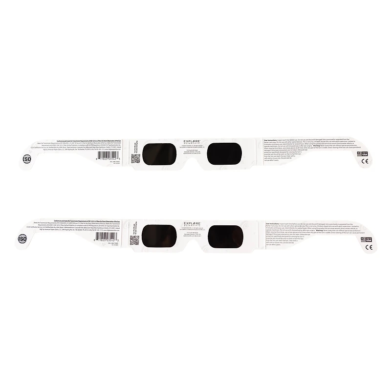 explore scientific® suncatcher™ solar eclipse viewing glasses