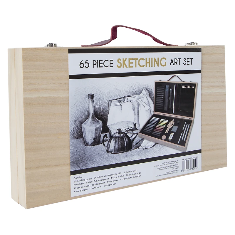sketching art 65-piece set